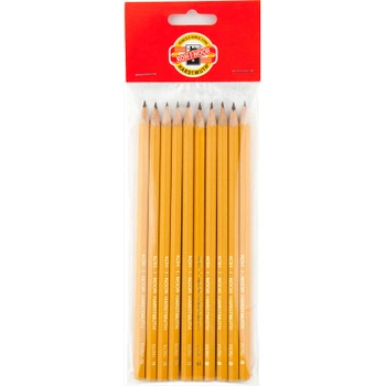 Карандаш графитный Koh-i-Noor B (полибег 10 шт)