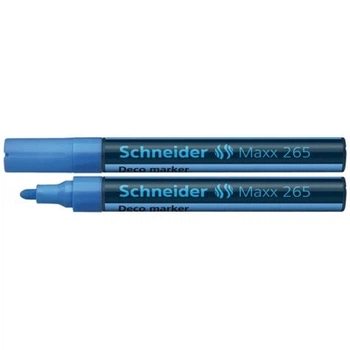 Маркер Schneider MAXX 265 меловой 2-3 мм, голубой