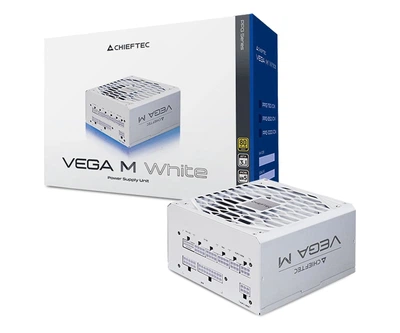 Блок питания Chieftec Vega M 1000W 80 Plus Gold White (PPG-1000-CW) EU