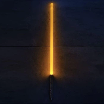 Световой лазерный меч Джедая | 85 см | звуковые и световые эффекты | жёлтое свечение | Yellow Grey
