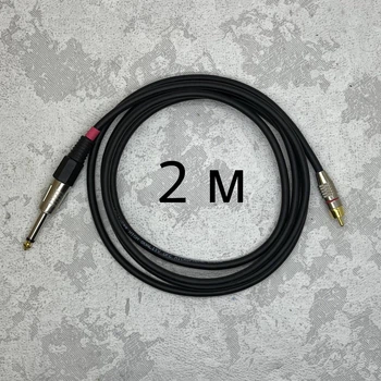 Межблочный кабель Jack 6.3 1/4-RCA AudioCOMFIC 2 метра (красная метка)