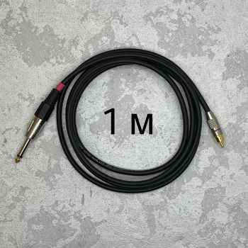 Межблочный кабель Jack 6.3 1/4-RCA AudioCOMFIC 1 метр (красная метка)