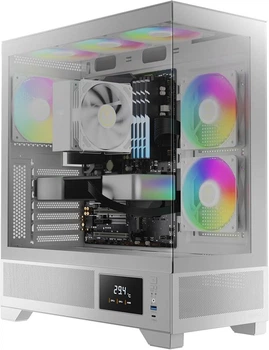 Игровой корпус для ПК Gamdias ATLAS M1 WH White Mid Tower ATX (белый)