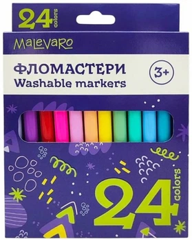 Фломастеры Malevaro 24 цвета (764019ML)