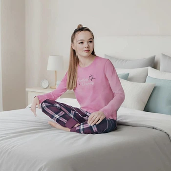 Піжама з фланелевими штанами Esmara Kids розмір 146-152 (PI0038G076)