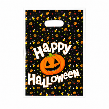 Подарочные Пакеты Happy Halloween Тыква16х25см 10шт