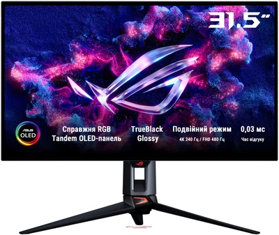 Монитор 31.5" ASUS ROG Swift OLED PG32UCWM (90LM0DN0-B01971)