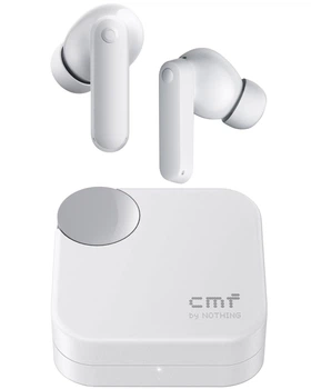Беспроводные наушники CMF by Nothing Buds 2a Light Grey (с системой шумоподавления ANC, SBC, AAC, интеграция с приложением Nothing X)
