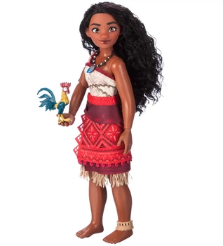 Лялька Моана Ваяна 2 співаюча з півником Хай-Хай Disney Store 30 см — Disney Moana 2 Singing Doll