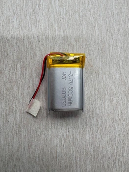 Акумулятор 7802030 універсальний з контролером, 8 х 20 х 30 мм (500 mAh)