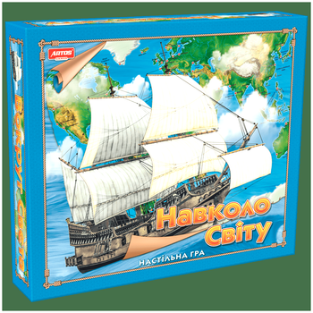 Настольная игра Вокруг света для всей семьи 1 шт Artos Games MC-5257