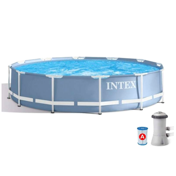 Каркасный бассейн 366x76 см 6503 л для дачи Intex MC-5179