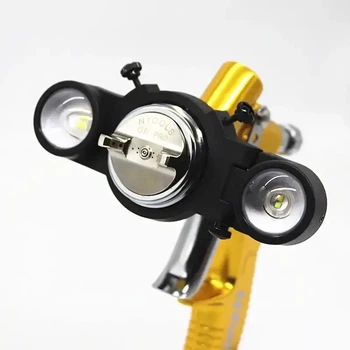 LED-фонарь для краскопульта с аккумулятором, регулируемый, 2 режима освещения