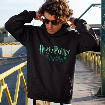 Худі флісовий унісекс Harry Potter (And The Chamber Of Secrets) S чорний