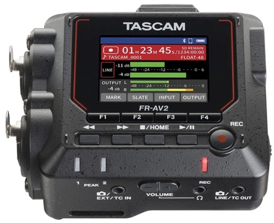 Аудиорекордер Tascam FR-AV2 портативный 2-канальный 32-bit SUP_IJ246 (4907034135202)