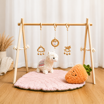 Напольный мобиль + игрушки Детский игровой тренажер Стойка Baby Gym