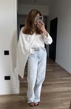 Блуза зі шлейфом розмір Oversize HDSYR_1299