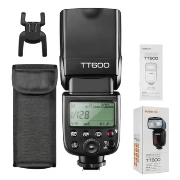 Професійний накамерний спалах Godox TT600 GN60 ручний 24–200 мм Canon Nikon Sony