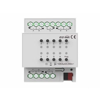Модуль управления шторами на 4 канала, KNX Akubela KXAC-B1C4 (00-00002684)