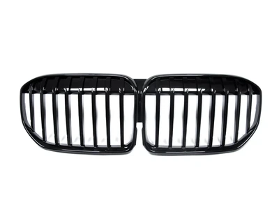 Ноздри решетки радиатора переднего бампера BMW 7 G11 / G12 LCI 2019-2022 Black