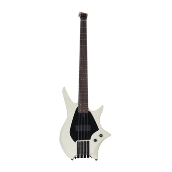 Безголова бас-гітара HILS HNB3 S/IV (Satin Ivory)