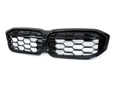 Ноздри решетки радиатора переднего бампера BMW 3 G20 / G21 LCI 2022-2025 Diamond Black