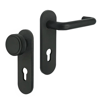 Ручки противопожарные MARVON SP6 72мм, чёрный матовый (43084)