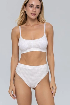 Бавовняний комплект білизни бралет та стрінги TOTALFIT SET7U-KHLP164 3XL
