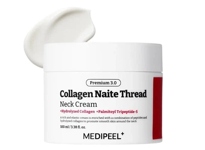 Крем для відновлення еластичності шкіри шиї та декольте MEDI PEEL PREMIUM COLLAGEN NAITE THREAD NECK CREAM 3.0, 100 мл