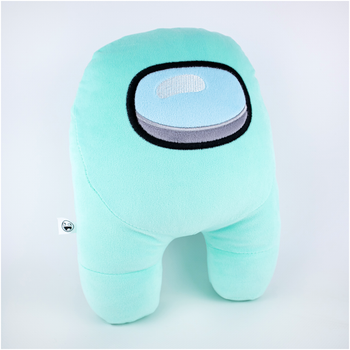 Мягкая игрушка космонавт Among Us 27 см для детей мятный Weber Toys MC-5376
