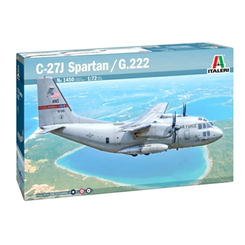 Сборная модель транспортный самолет C-27A SPARTAN 1:72 пластик Италия MC-8785