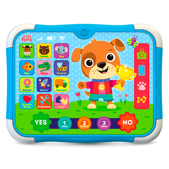 Интерактивный планшет 200 вопросов 12 игр для детей 3 года Kids Hits MC-9369