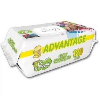 Серветки вологі Sleepy Advantage, 120шт.