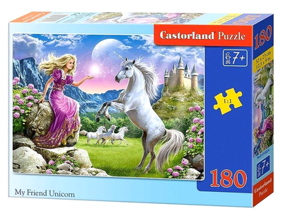 Пазлы 180 элементов для детей 7 лет размер 32 х 23 см картон Castorland MC-8718