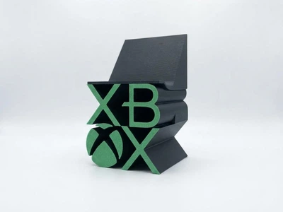 Держатель для Контроллера Xbox — Черный с Зеленым Логотипом