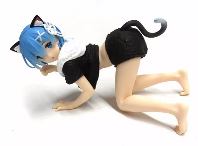 Фігурка Рем Rem Re:Життя з нуля в іншому світі Re:Zero Taito Desktop Cute Cat Ver. 13 см