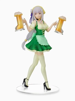 Фигурка Эмилия Emilia Re:Жизнь с нуля в альтернативном мире Re:Zero SEGA SPM Oktoberfest Ver. 22 см