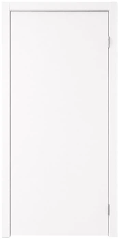 Межкомнатные двери крашеные ЛЕКОН Basic White 600мм белая эмаль