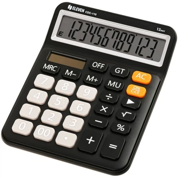 Калькулятор компактный настольный Eleven CDC-110-BK