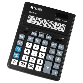 Калькулятор бухгалтерский Eleven CDB1401-BK