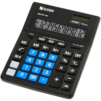 Калькулятор бухгалтерский Eleven CDB1201-BK/BL