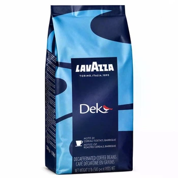 Кава без кофеїну Lavazza Caffe Decaffeinato у зернах 500 г