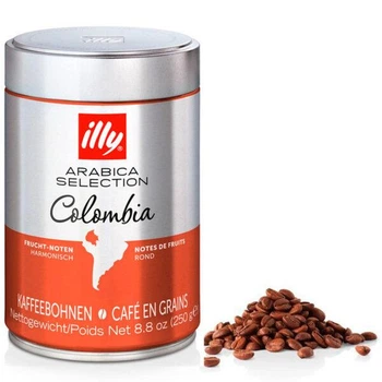 Кава зерно ILLY COLOMBIA з/б 250 г