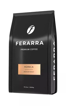 Кава в зернах Ferarra HORECA 2кг, 80/20 середнє обсмажування