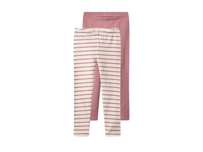 Лосини з начосом набір 2 шт. для дівчинки Lupilu LYCRA® 486081-1 122-128 см (6-8 years) Різнобарвний