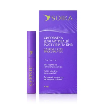 Сыворотка для активации роста ресниц и бровей Soika Capixyl Active, 4 мл ( 4820238722248 )