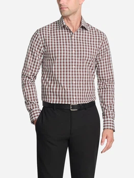 Рубашка хлопковая мужская Tommy Hilfiger 996973719 2XL Белый/Красный (1160861670)