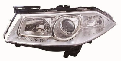 Фара передня Renault Megane 2 2006-2008, ліва H7/H1, електричне регулювання, Depo, 551-1162L-LD-EM