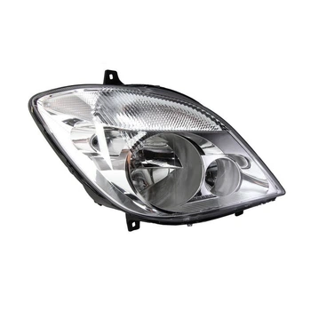Фара передня Mercedes-Benz Sprinter 2006-2013, права H7/H7/H7 + ПТФ, Depo, 440-1160R-LDEMF