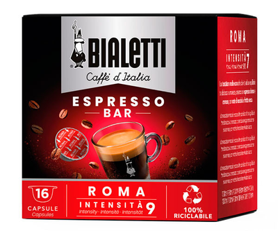 Кава в капсулах Bialetti Espresso Bar Roma, 16 капсул Bialetti ( 17628 )